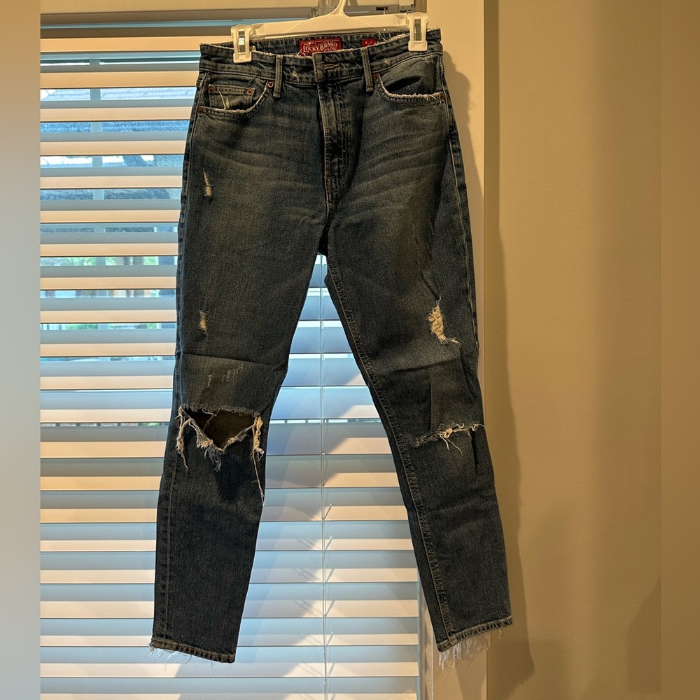 Straight jeans!